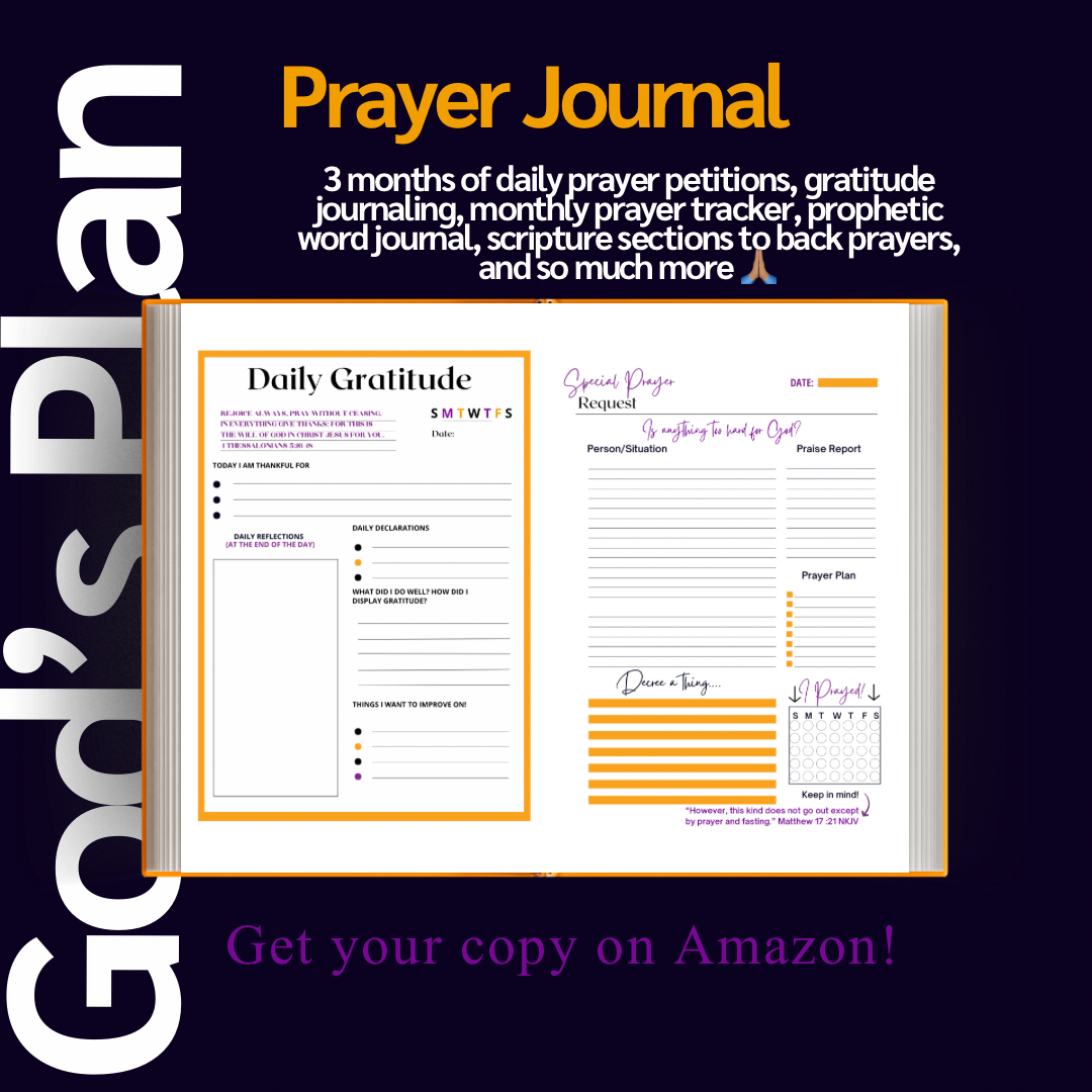 The Prayer Accountability 3 Months Journal™
Track Your Prayers • Document God’s Faithfulness • Grow Closer to Him Daily
