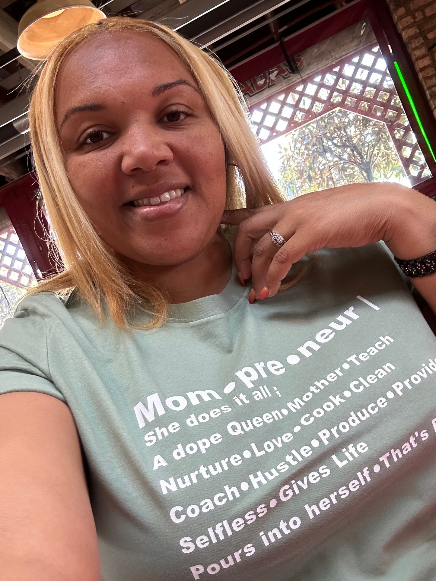 Mompreneur Definition Tee