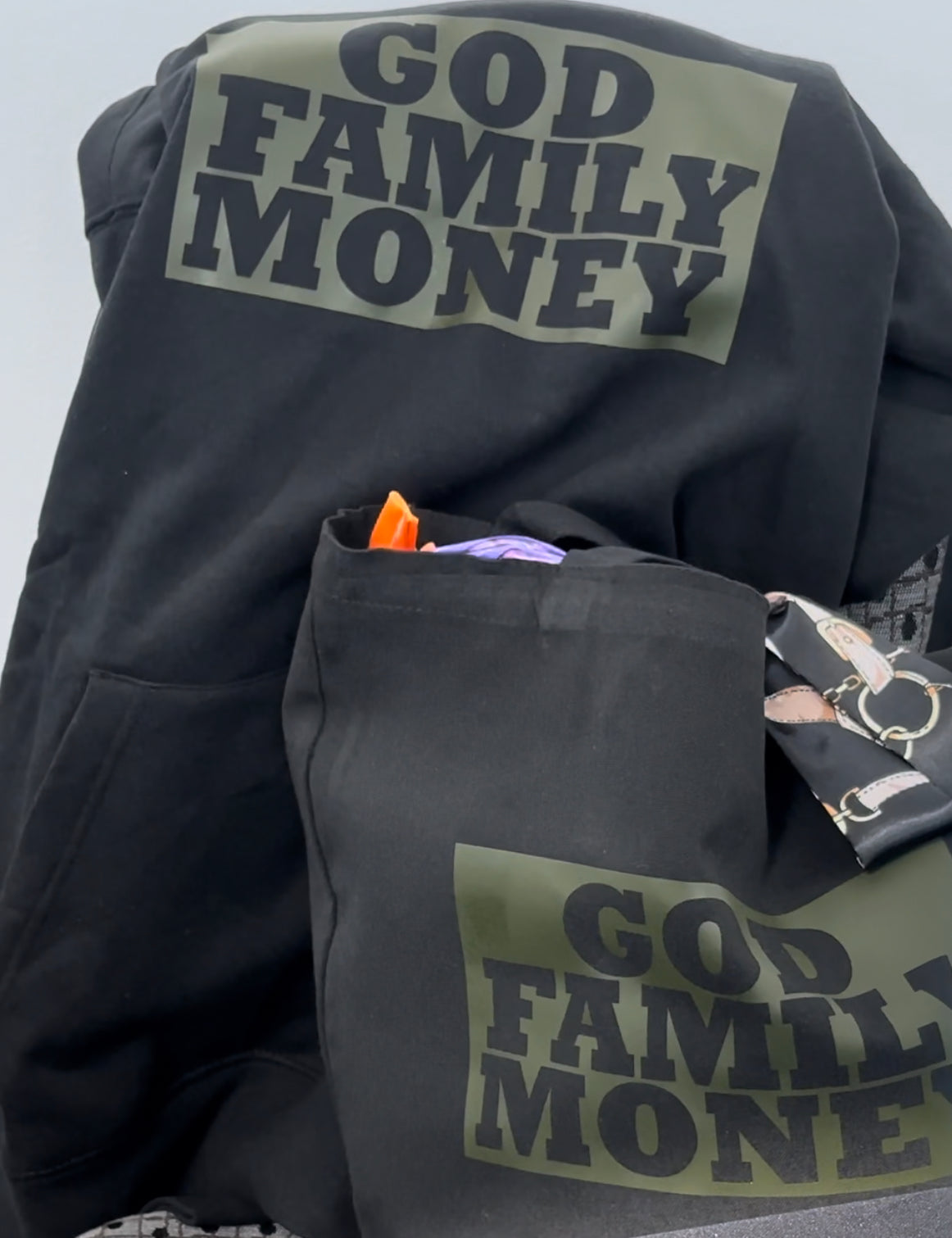 God Family money Tote