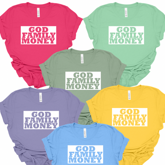 God Family money Tee