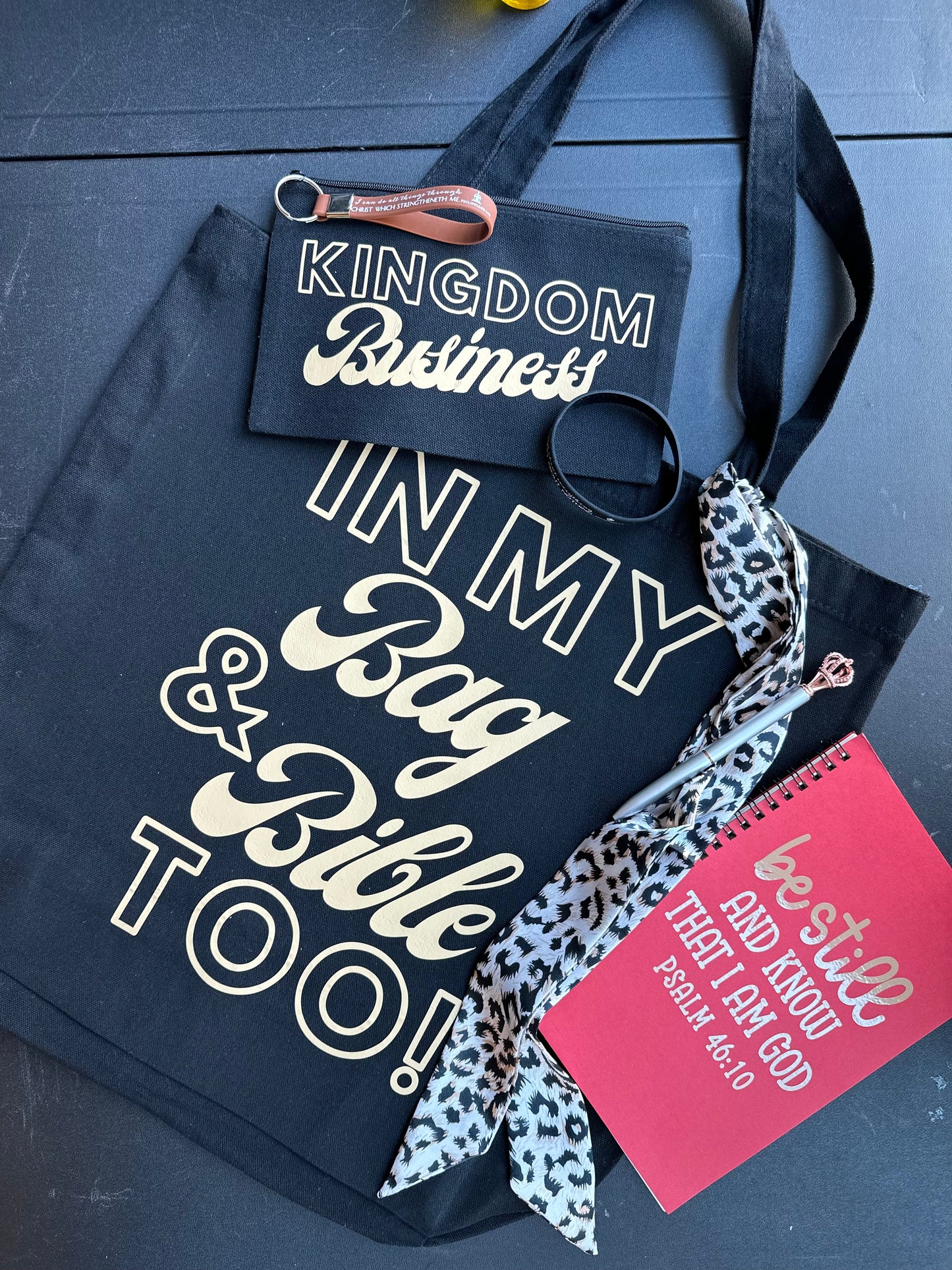 Tote In My Bag & Bible Too