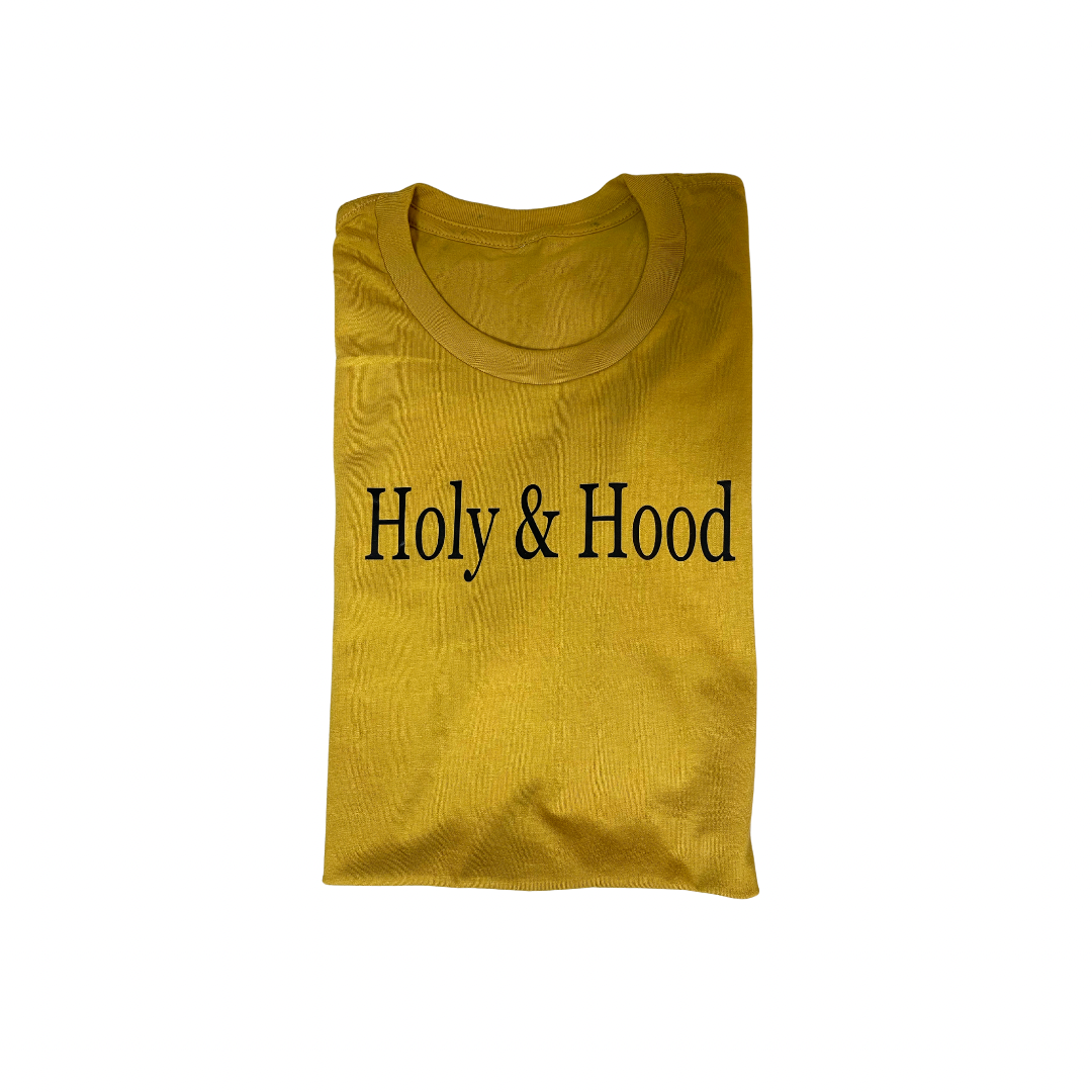 Holy & Hood Tee (Mustard)