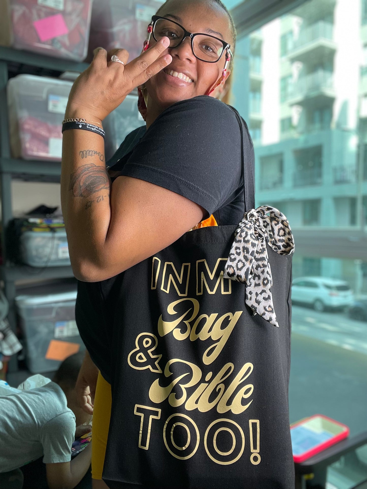 Tote In My Bag & Bible Too